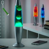 Lavalamp - Plasma Lamp - Lava Lamp - Lavalamp voor Kinderen - Lavalampen - Lavalamp Groen - Met Gratis Led Sleutelhanger