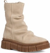 Tamaris Dames Half laarsje 1-1-26479-27 427 beige smal Maat: 36 EU