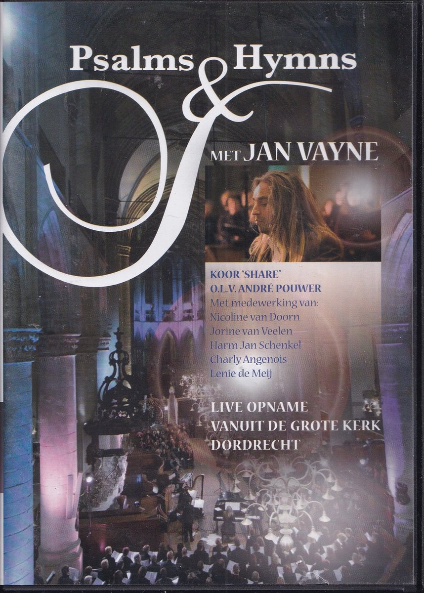 Psalms and Hymns met Jan Vayne vleugel - Share-koor o.l.v. André Pouwer (DVD+CD)