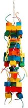 Zoo-Max Hercule XL (107 cm!) - speelgoed voor papegaaien - sloopspeelgoed - hout - papegaai - speeltje voor ara