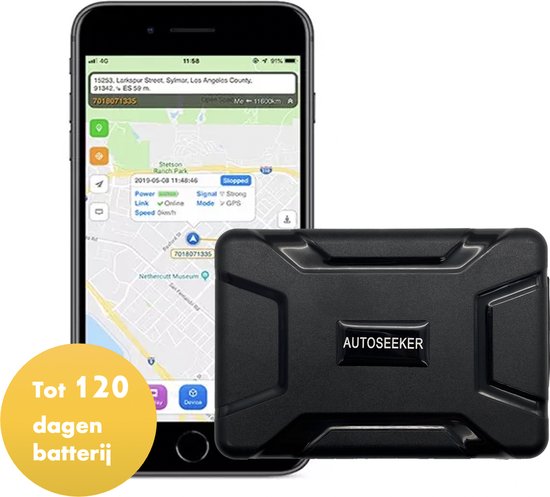 Autoseeker GPS Tracker Auto AT-17 - Anti-diefstal - Kunststof - IP65  Waterdicht - Zwart | bol.com