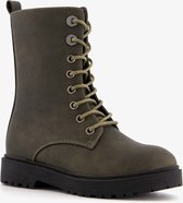 Blue Box meisjes veterboots - Groen - Maat 34