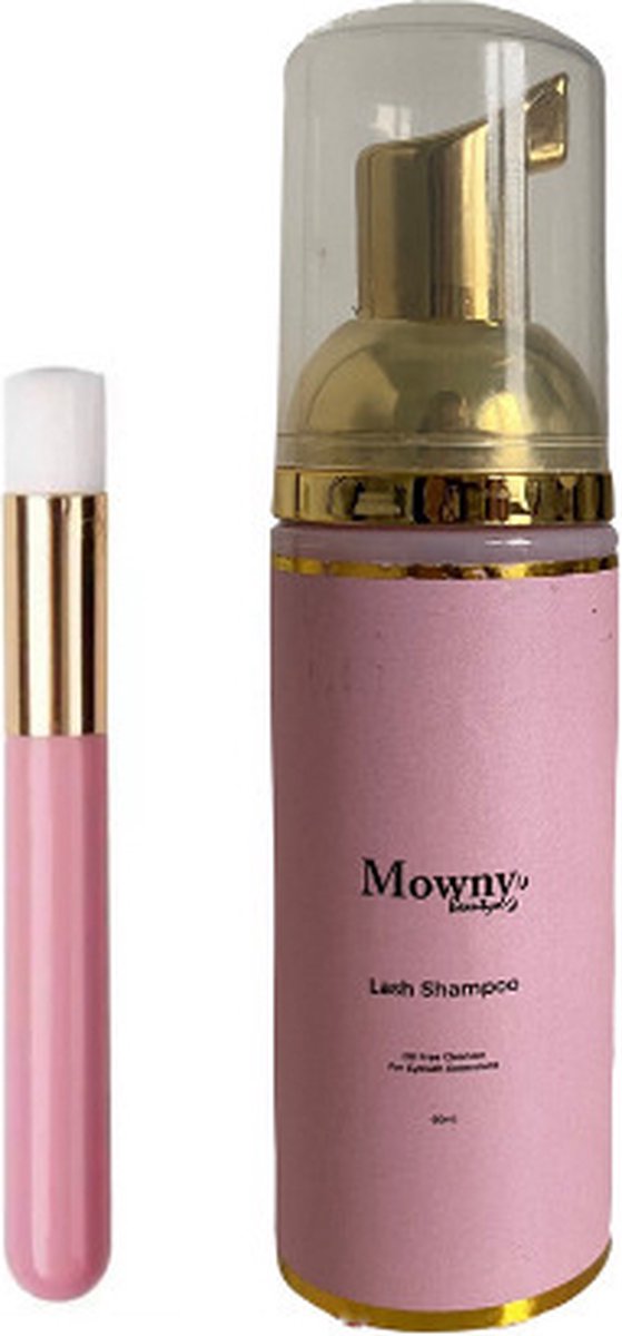 Mowny Beauty - Lash Foam - Wimper shampoo - 60 ML - Reinigingsmousse - Lash Shampoo