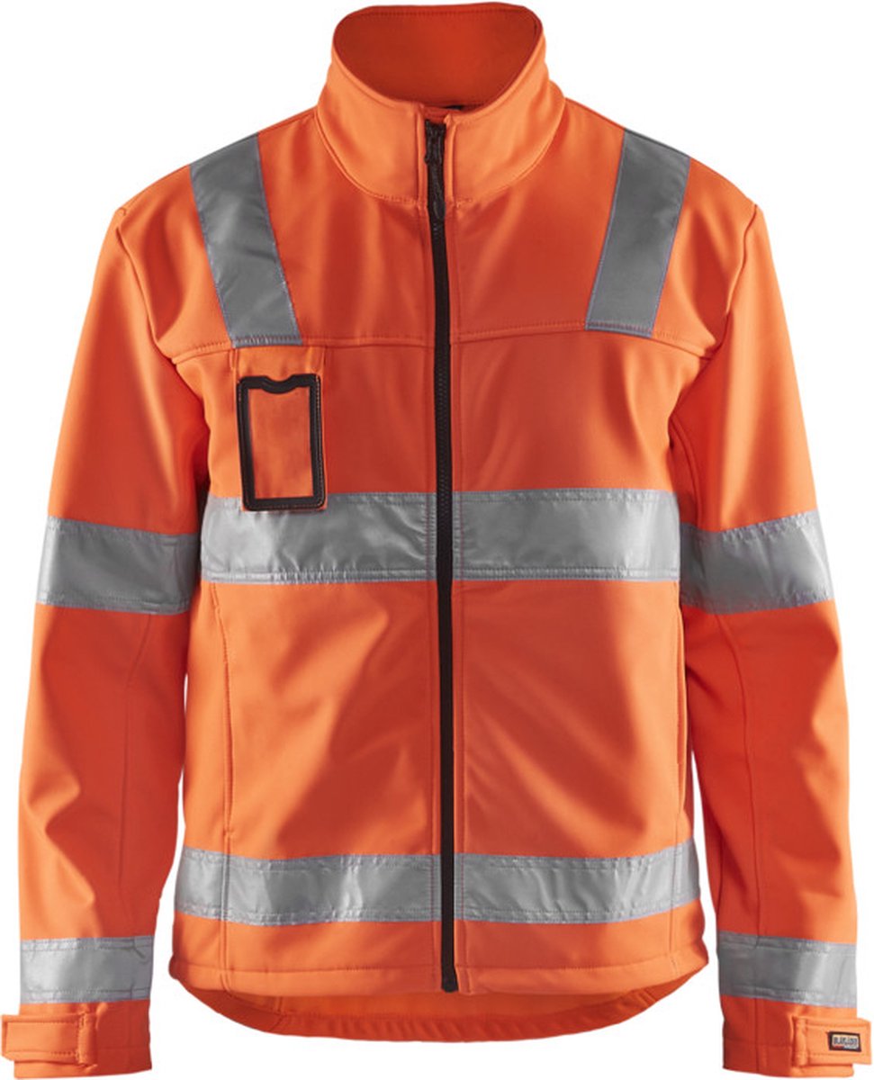 Blåkläder 4838-2535 Jack Softshell High Vis Oranje maat M