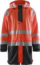 Blaklader Regenjas High vis LEVEL 1 4324-2000 - High Vis Rood/Zwart - XL