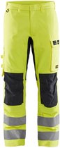 Blaklader Multinorm werkbroek Inherent met stretch 1788-1512 - High Vis Geel/Marineblauw - C60