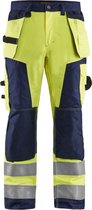 Blaklader Werkbroek High Vis 1568-1811 - High Vis Geel/Marineblauw - D92