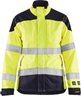 Blaklader Multinorm Damesjack Inherent 4969-1512 - High Vis Geel/Marineblauw - XL