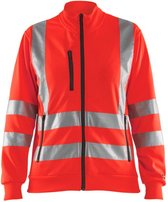 Blaklader Dames Sweatshirt High Vis 3308-1974 - High Vis Rood - XL