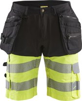 Blaklader High Vis short 1596-1811 - Zwart/High Vis Geel - C50