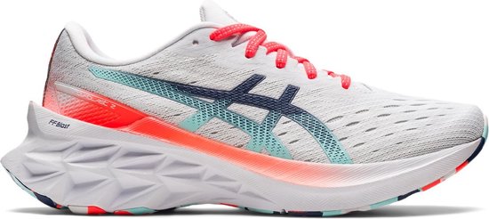 ASICS Novablast 2 Dames - Sportschoenen - grijs - maat 39 | bol.com