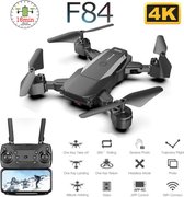 F84 RC Drone met 4K Camera - WiFi - Opvouwbaar - FPV - 6 Axis - Zwart