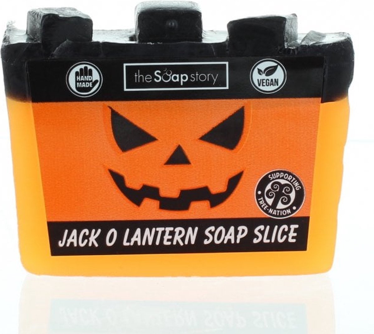 Pompoen Jack O Lantern - zeep blok