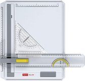 Aristo Ah7044 Geo-Board Tekenplaat, A4, Slagvast Kunststof, Sneltekenrij Ar7090, Wit, 39 X 30.8 X 5.2 Cm