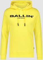 Ballin Amsterdam -  Heren Regular Fit  Original Hoodie  - Geel - Maat XL