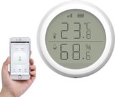 WiseGoods Premium Smart Home Temperatuur - Slimme Draadloze Thermostaat - Incl Smartphone App -Temperatuur En Luchtvochtigheid