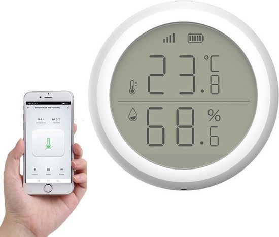WiseGoods Premium Smart Home Temperatuur - Slimme Draadloze Thermostaat -  Incl... | bol.com