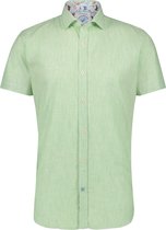 A fish named Fred- Shirt SS linen green - M-EU