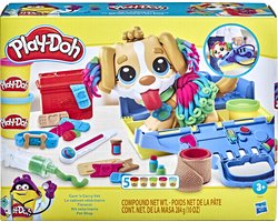 Play-Doh Dierenarts Speelset - Boetseerklei - Inclusief 5 Play-Doh potjes - Knutselen voor kinderen