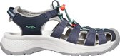 Keen Astoria West Dames Wandelsandalen Navy/Beveled Glass | Blauw | Gerecyclede PET flessen | Maat 41 | K1023587