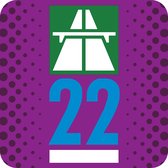Vignet Zwitserland 2022 (1 Jaar) Autobahnvignet ook geldig voor Motoren