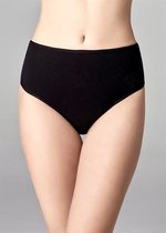 SPRUCE UP Hoge taille Dames Slips - Maat XS - Beige - 6Pack - kerst - kerstinspiratie - kerstcadeaus - kerstoutfits