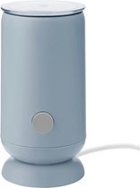 Mini Melkopschuimer - Elektrisch - 3 programma’s - Het kan zowel warme als koude melk opschuimen en melk verwarmen zonder opschuimen - Kleur : licht blauw