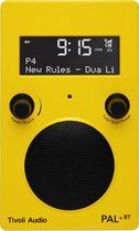 Tivoli Audio - model PAL+ BT - Geel - model 2022 - by Bluetoolz® - Draagbare radio met DAB +, FM radio en Bluetooth - *** met drie jaar garantie ***