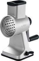 Zyliss Alu Trommelrasp Set Snijmachine en Rasp, POM/ABS/SS/AL/PP, Aluminium/Zwart, 12, 5 x 9, 5 x 25, 5 cm