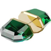 Swarovski Damen-Ohrstecker Metall Swarovski-Kristall One Size Grün, Gelb 32018647