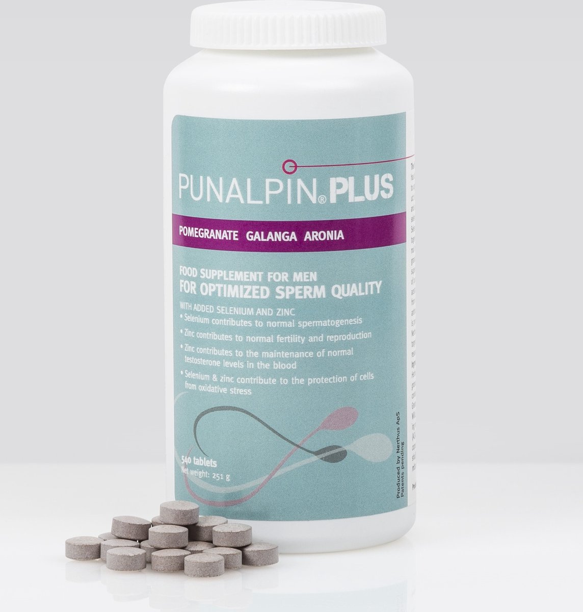 Goedkoopste Punalpin PLUS (90 dagen) - Betere Sperma Kwaliteit en Betere Vruchtbaarheid Man - Zink - Selenium