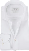 Profuomo - Sky Blue Travel Shirt Wit - 41 - Heren - Slim-fit