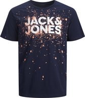 JACK&JONES JUNIOR JJNEW SPLASH TEE SS JNR Jongens T-shirt - Maat 140