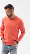 Ombre - heren sweater koraal - B1153-5