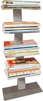 Booksbaum Magazin rek - zilver