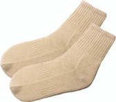 Hommard Pure Cashmere Sokken, 100% Cashmere, maat 40-42, Heren, Dames, Creme, Puur Kasjmier, Warme Sokken