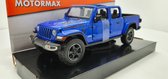 2021 Jeep Gladiator Rubicon (Blauw) (22 cm) 1/27 Motor Max - Modelauto - Schaalmodel - Model auto - Miniatuurautos - Miniatuur auto