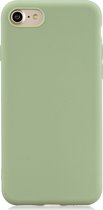 Apple iPhone 7 Hoesje - Mobigear - Color Serie - TPU Backcover - Groen - Hoesje Geschikt Voor Apple iPhone 7