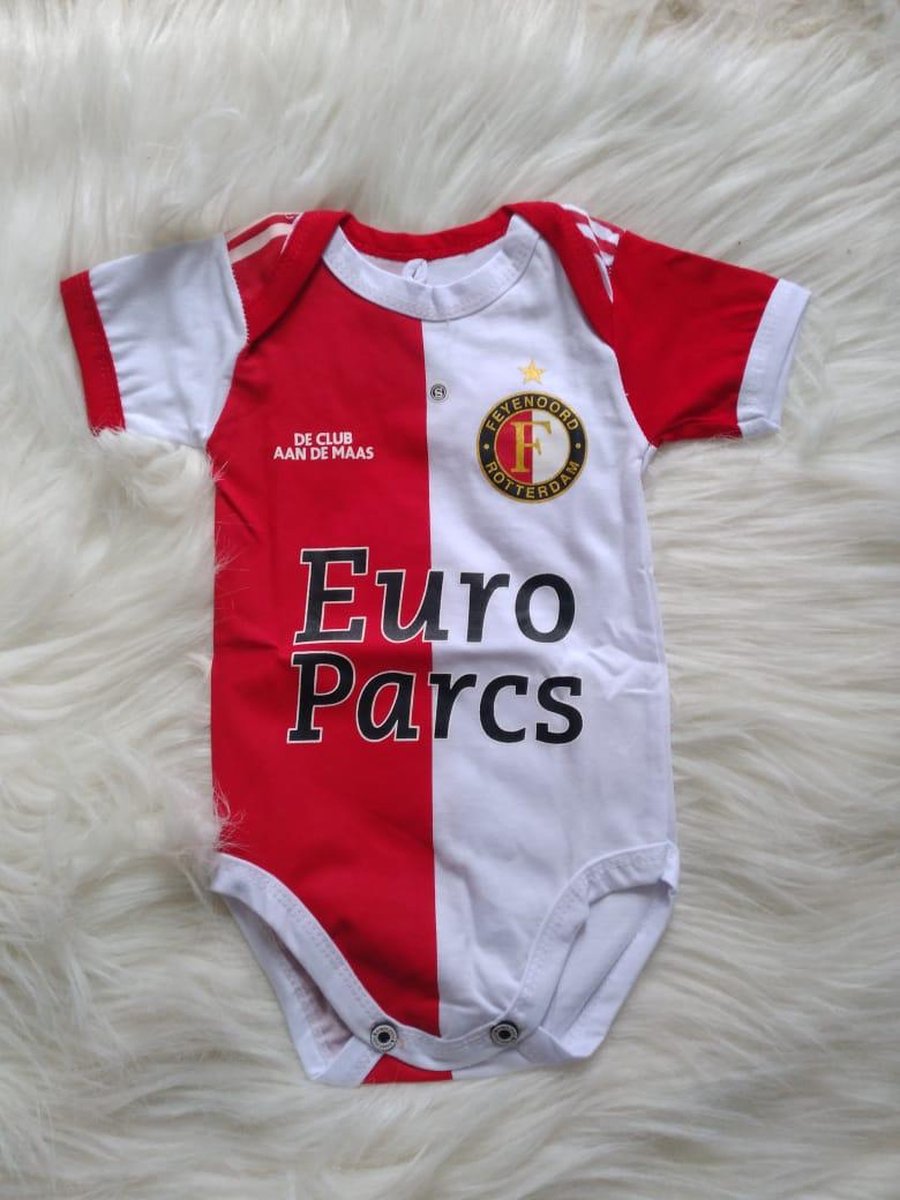 New Limited Edition Feyenoord soccer romper Home jersey 100% cotton | Size  M | Maat 74/80 | bol