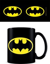 Batman – Symbol zwarte koffie  mok