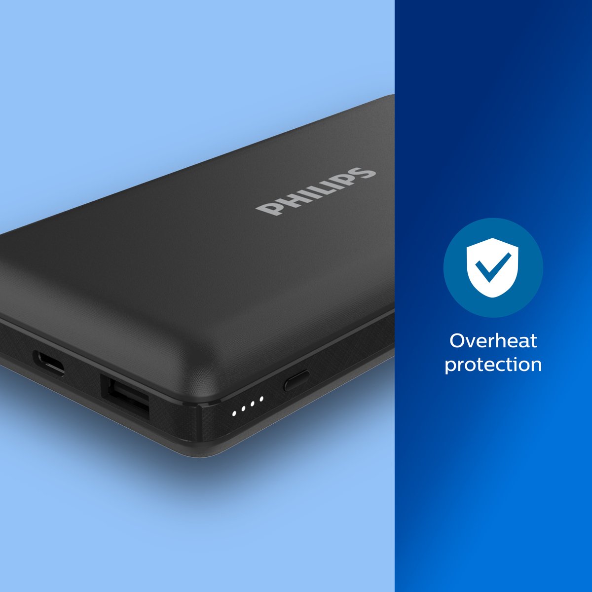 Philips DLP8720N Powerbank 20000mAh met 2 USB-Poorten - afbeelding 3