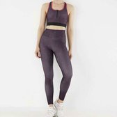 MEXX sport sportlegging Dames bordeauxrood - Maat S