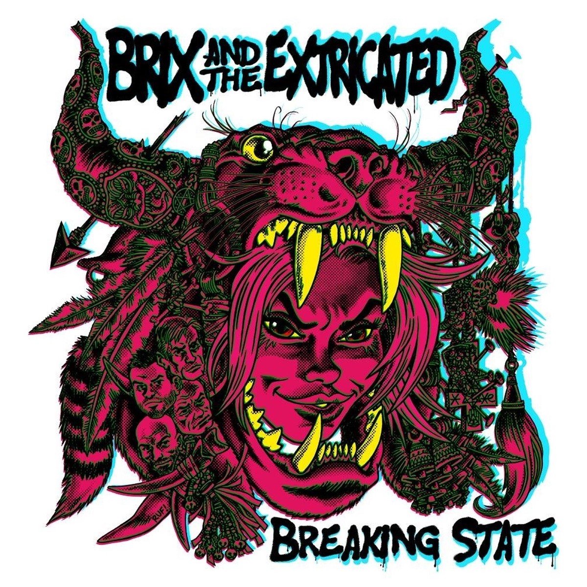 Brix & The Extricated - Breaking State (LP) (Coloured Vinyl)
