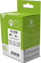 Brother Inkt/Toner cartridge B-123B - Vervangt LC123B - Zwart - Geschikt voor Brother DCP-J132W, Brother DCP-J152W, Brother DCP-J4110DW, Brother DCP-J552DW, Brother DCP-J752DW, Bro