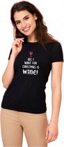 Shirt All I want for Chrismas is Wine!