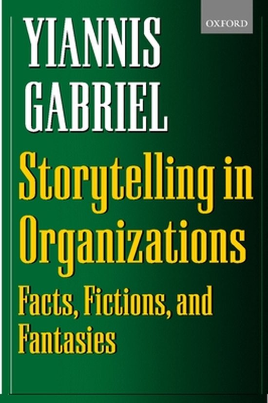 Storytelling in Organizations - cover
