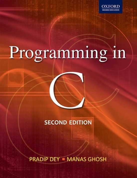 Programming in C 9780198065289 Pradip Dey Boeken
