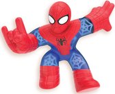 Heroes of Goo Jit Zu Marvel Spider-Man Super Stretch + Marvel Sticker  Superhelden spiderman Speelgoed Speelpop | Actiefiguur voor kinderen jongens meisjes | Squishies Squishy Stretch Twist k