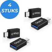 4 Stuks Type C 3.0 USB Converter - Plug & Play - Usb 3.0 - Micro Usb Kabels - Macbook