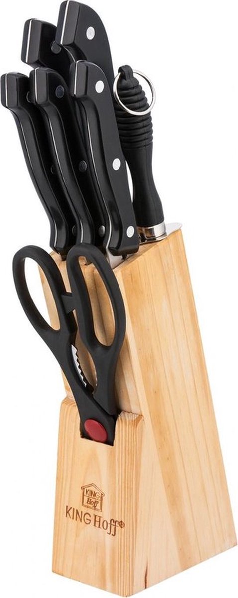 Top Choice - Messenset Messenblok rvs - 8 delig